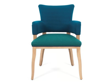BOILER ARM ESSENCE - Fabric chair with armrests open back by Crearte Collections - view 3